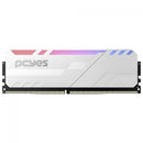 Memória DDR4 PCYes, RGB, 8GB, 3200MHz, Branco
