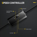 Kit Ventoinha Dupla 120mm USB Silenciosa para PC e Roteador